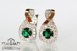 Earring of  silvers, фото