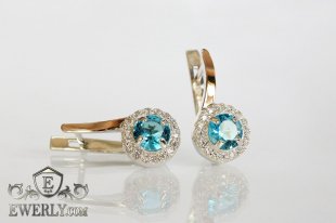 Earring of  silvers, фото