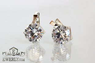Earring of sterling silvers, фото