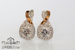 Earring of  silvers, фото