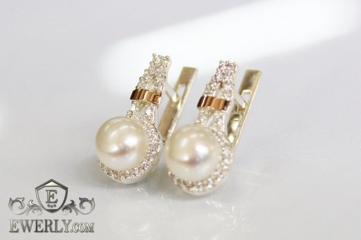 Earring of sterling silvers, фото