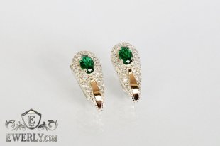 Earring of  silvers, фото