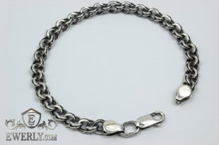 Bracelet "Lanterns" of  silver, фото
