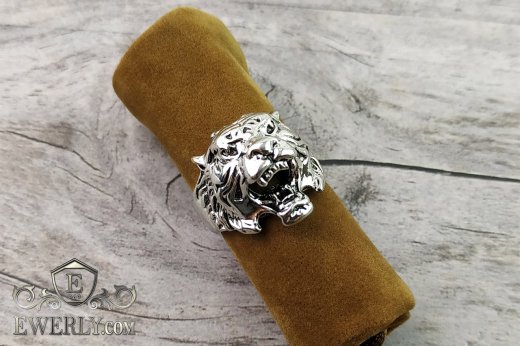 Ring of  silver for men, фото