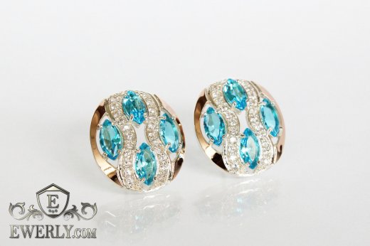 Earring of sterling silvers, фото