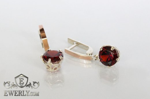Earring of sterling silvers, фото