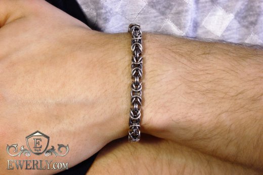 Bracelet "Malvina" of  silver, фото