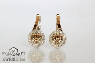 Earring of sterling silvers, фото