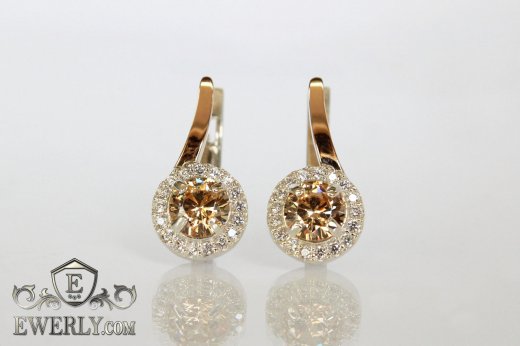Earring of sterling silvers, фото