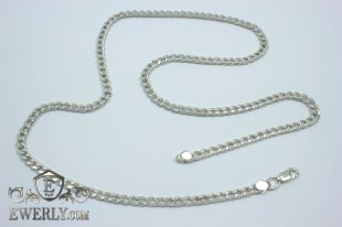 Chain "Carapace" of sterling silver, фото