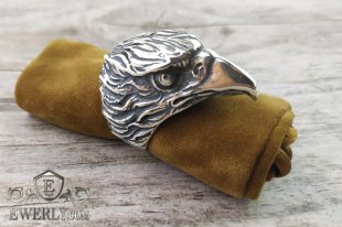 Men's ring of sterling silver, фото