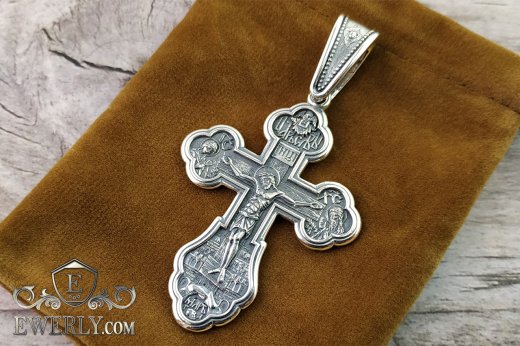 Cross of sterling silver, фото