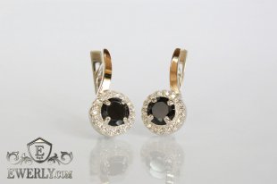 Earring of sterling silvers, фото