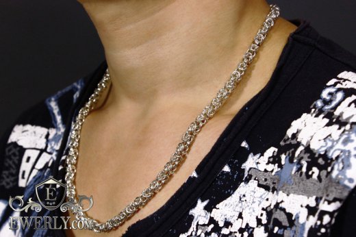 Chain "Malvina" of sterling silver, фото