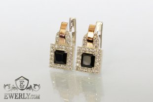 Earring of  silvers, фото