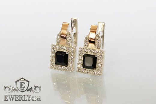 Earring of  silvers, фото