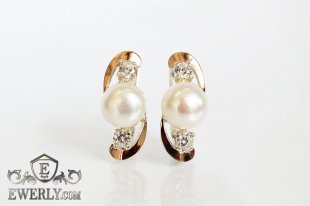 Earring of  silvers, фото