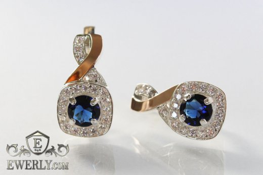 Earring of  silvers, фото