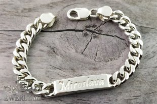 Bracelet "Carapace" with plate of silver, фото