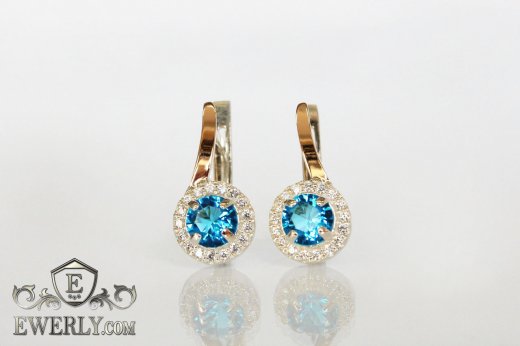 Earring of sterling silvers, фото
