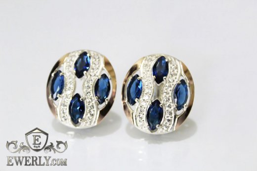 Earring of  silvers, фото