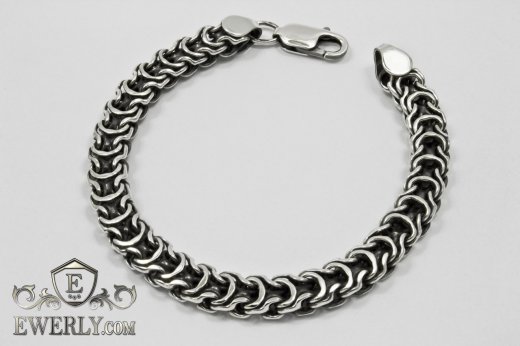Bracelet "Ramses" of sterling silver, фото