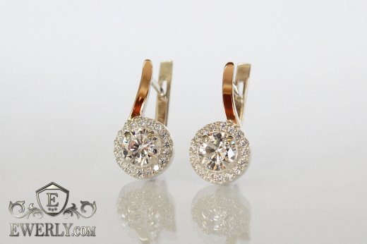 Earring of sterling silvers, фото