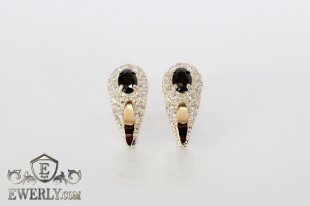 Earring of  silvers, фото