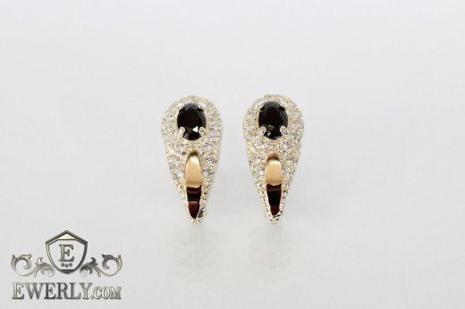 Earring of  silvers, фото