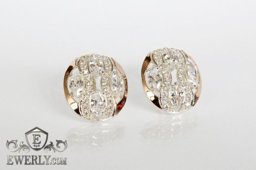 Earring of sterling silvers, фото