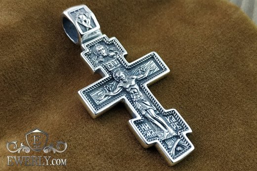 Cross of sterling silver, фото