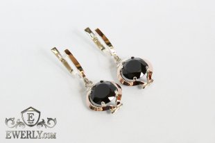 Earring of  silvers, фото