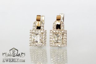 Earring of sterling silvers, фото