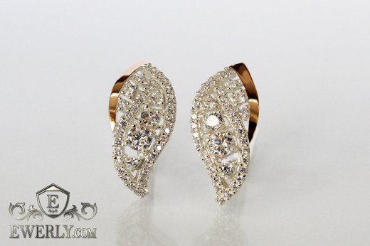 Earring of  silvers, фото