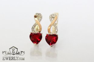 Earring of sterling silvers, фото