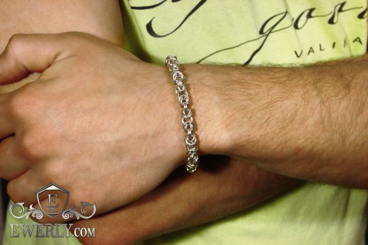 Bracelet "Malvina" of sterling silver, фото