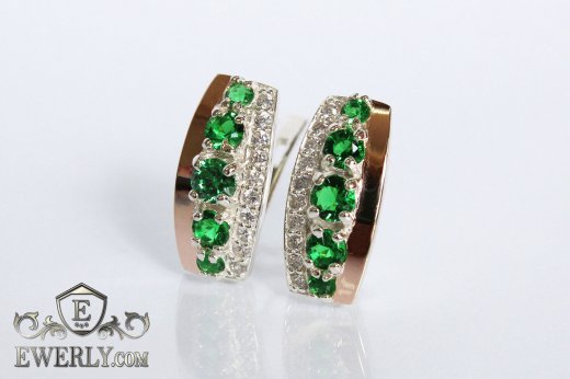 Earring of  silvers, фото