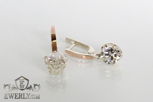 Earring of  silvers, фото