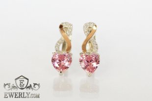 Earring of sterling silvers, фото