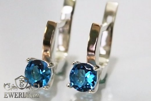 Earring of  silvers, фото