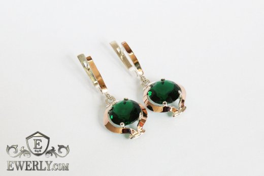 Earring of  silvers, фото