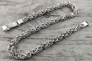 Chain "Malvina" of silver, фото