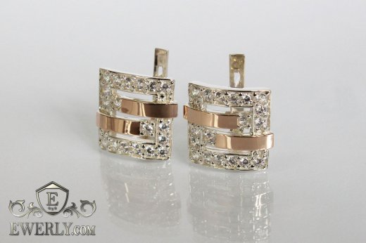 Earring of  silvers, фото