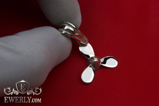 Pendant of sterling silver for men, фото