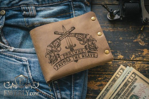Genuine leather wallet, фото