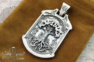 Pendant "The tree of Life" of sterling silver, фото