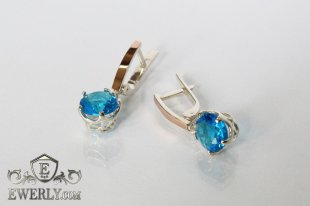 Earring of  silvers, фото