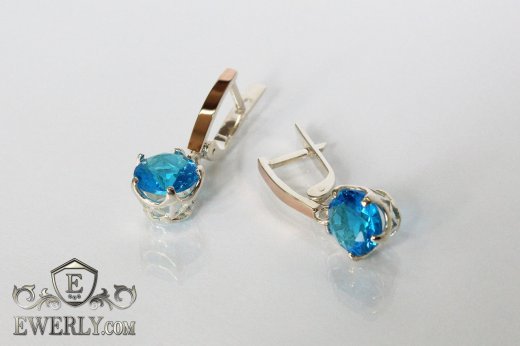 Earring of  silvers, фото