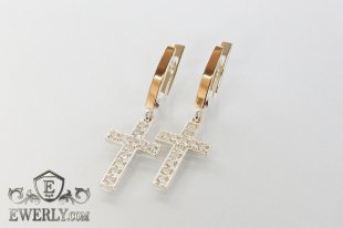 Earring of sterling silvers, фото