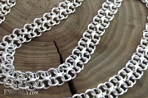 "Cobra" of sterling silver, фото